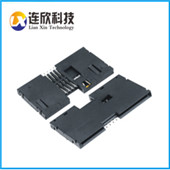 【機(jī)頂盒專用】8PIN SMART CARD工字型（IC卡卡座）貼板式廠家