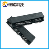 MINI PCIE插座PCI-E 52PIN連接器5.2高接插件 現(xiàn)貨批發(fā)